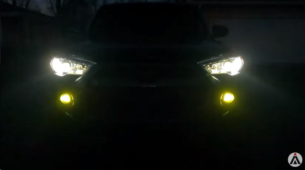 Lasfit Switchback T3-7443D Front Turn Signal on 2023 Toyota 4Runner | Installation&amp;Re-7-brightness-jpg